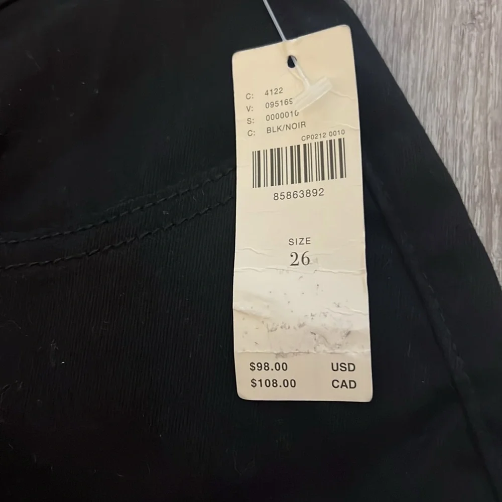 Pilcro Black Stretchy Jeggings - Picture 5 of 6